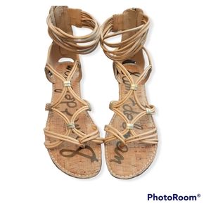 Sam Edelman Emi beige gladiator sandal size 11